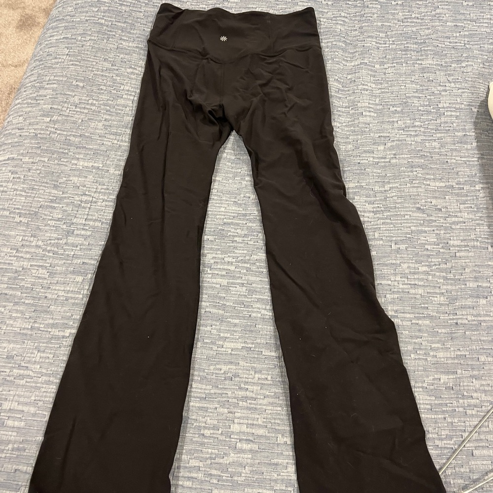 Athleta Black Straight Leg Pants